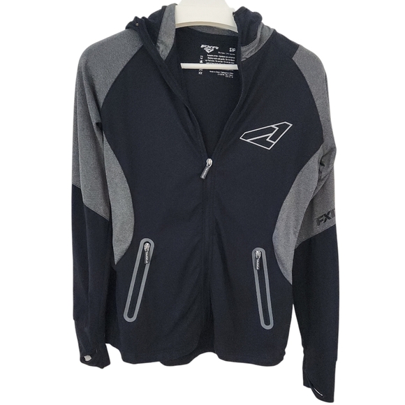 FXR RACING Women's Lightweight Moto/MTB Jacket - black & gray small - Picture 1 of 9